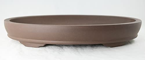 Oval Zisha Suiban Tray for Bonsai Tree, House Indoor Plants, Bons...