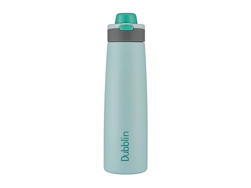 Image of Dublin Ruff & Tuff 1000 ML Double Wall Stainless Steel Water Bottle, Vacuum Insulated Leakproof Sports Bottle (Green)