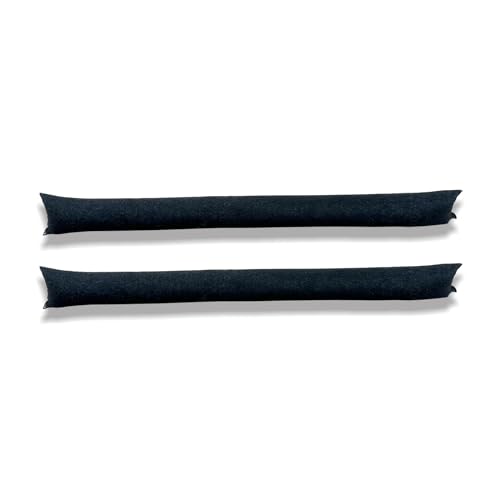 2 Stück Wasseraktivierte Hochwassersperre 150 cm für Haustür, sandfreie Hochwasserschutzsäcke für Garage und Unterboden (150 cm - 2 Stück)