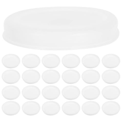 Beaupretty Tapas de Plástico de Color para Tubos de Envío de Cartón Redondos 76 Mm 50 Unidades Tapones Protectores para Extremo de Tubo Accesorios y Almacenamiento