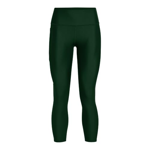 Image of Under Armour Women's HeatGear Armour High Waisted Ankle No-Slip Leggings