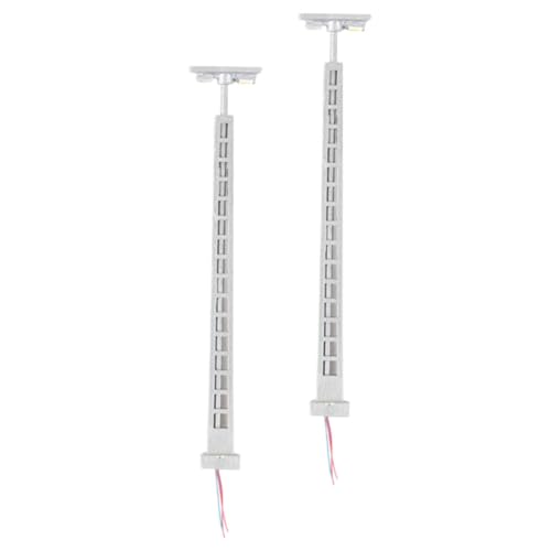 Gogogmee Mini Light Model Table Building Material Unique DIY Mini–Railroad Light for Decoration