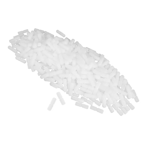 Conectores de plástico blanco reutilizables y sin rebabas de unión