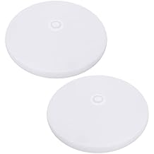 Facon 2-Pack Ultra Slim 3.5 12V RV Puck Lights w/Switch, SY-SM35 3400K Warm White LED Interior Lights for RVs, Camper Van, Boats, 12V Dome Light Fixture cETL Certified