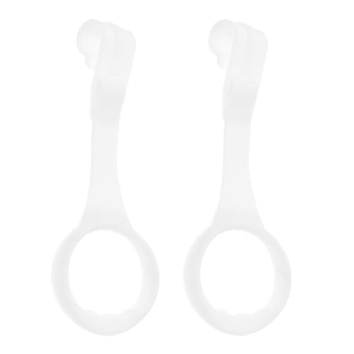 TOBBOMEY 2 Anelli da Tirare per Ragazzo Ragazza per Box e Lettino Maniglie di Supporto per Culla Piccoli Accessori Multifunzionali per Cameretta Facili da Installare e Leggere Colore