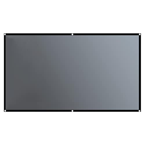 Cortina proyector pantalla gran 16:9 antiluz para solucionar falta de espacio en casa 2
