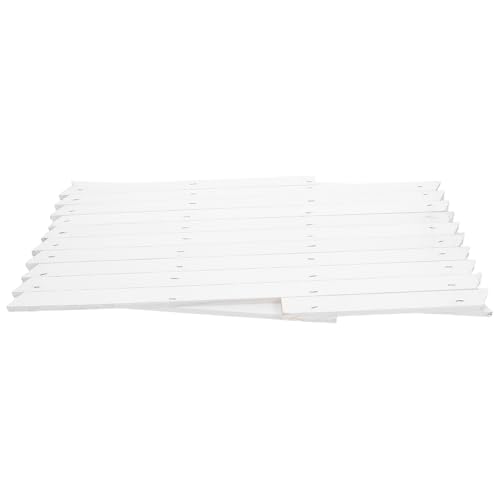 Abaodam Adjustable Wooden Lattice Fence Panel for Climbing Plants Outdoor Garden Trellis Expandable Wall Hanging Plant Support with Elegant Finish for Patio Indoor and Outdoor Use