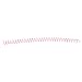 20Pcs Spiral Binding Coil Large Capacity Spine Comb 30 Holes 13mm Diameter Set Kit (Pink)