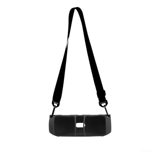 Étui en silicone résistant aux chocs pour haut-parleur Beats Pill 2024 avec bandoulière, housse de protection anti-rayures, housse de transport portable,...