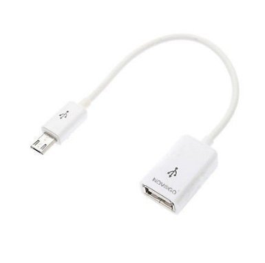 NOVAGO OTG- USB HOST Câble Adaptateur pour Samsung Galaxy Tab 3 (8'' et 10''),Galaxy note 8.0'', Galaxy Note 10.1'' Edition 2014, Tab E 9.6'' , Samsung S3/S4/S5/S6/S7/S7 Edge;Galaxy note 3/4/5 ,Galaxy Tab S,Google Nexus 7''/10''