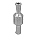 Way check valve, aluminium alloy fuel check valve, petrol, car, helicopter, ship, motorcycle(10mm)