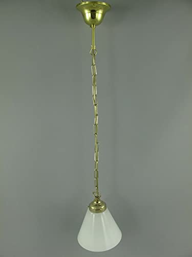 HUIJK Hängelampe Deckenlampe Pendellampe Artdeco Bauhaus Antik Messing...