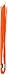 Presco OM6TX, Marking Whiskers, Orange, 6 inches in Length (Pack of 1000)
