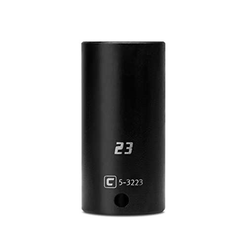 Image of Capri Tools Deep Impact Socket, 3 /8-Inch Drive, 6-Point, Metric (23 mm)