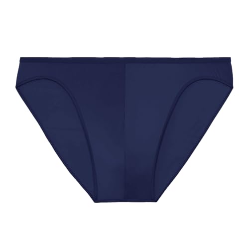 Hom - Micro Briefs 'Plumes' for Men - Basic Underwear, Navy