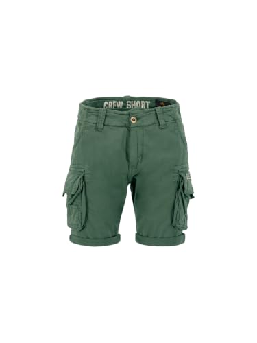 Alpha Industries Herren Crew Short Für Cargos, Vintage Green, 32 EU – Ansicht 1