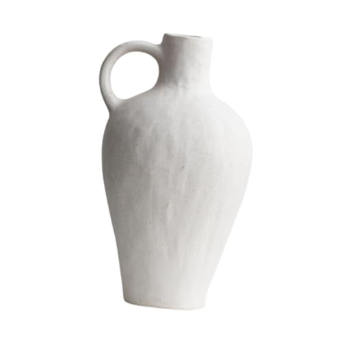 Vase à fleurs en céramique perfk pour composition florale de table