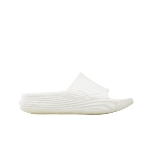 Reebok Sneaker unisex per adulti DMX Recovery Slide, Gesso., 8.5 Women/7 Men