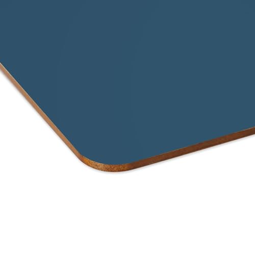 Set de table liège anti rayure lot de 4 napperons lavables bleus girafe skate