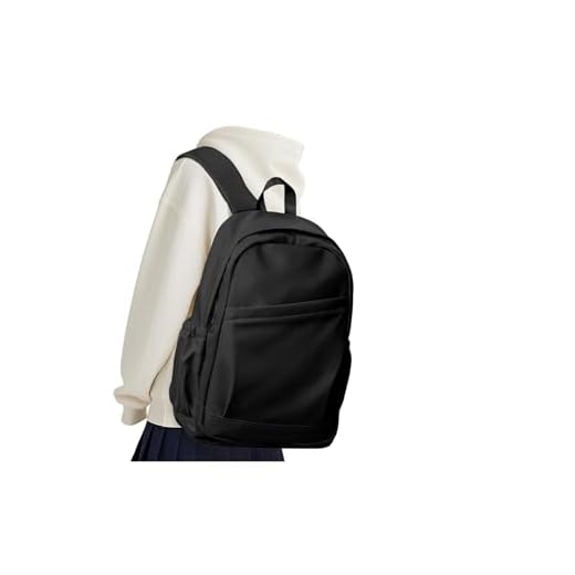 Mochila escolar para meninas, adolescentes, preta, casual, leve, viagem, colegial, laptop, item pessoal, mochila de viagem, mochila para trabalho, negócios, faculdade, essenciais, bolsas resistentes à