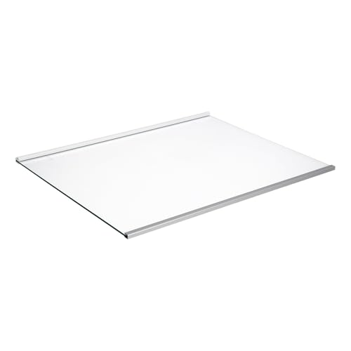 easyPART Kompatibel/Ersatz für LG Electronics AHT74413801 Glasplatte oben mit Leisten für Kühlteil für KühlGefrierKombination