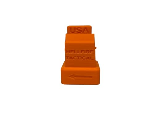 HELLFIRE TACTICAL Chamber Magazine Safety Flag for Ruger's 10/22 BX-1, USA Made