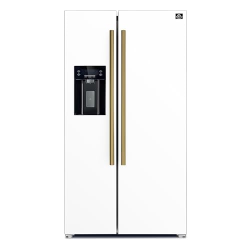 Forno Salerno 36 inch 20 cu. ft. White Side-by-Side