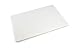 Commercial Plastic Cutting Board, NSF, 18 x 12 x 0.5 Inches, White