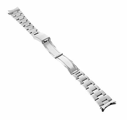 Ewatchparts 17mm Oyster Watch Band Bracelet Compatible With 31mm Midsize Rolex 6824 Matte Heavy