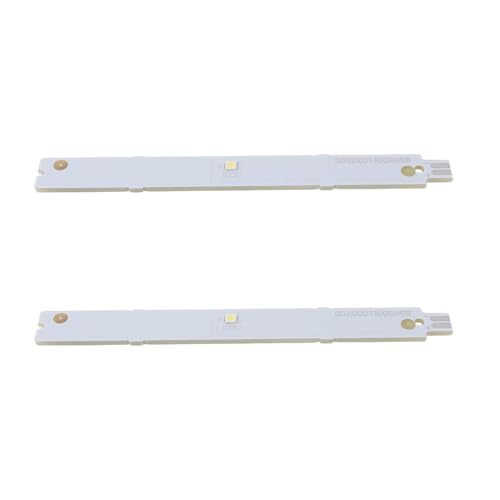 Image of ECSiNG 2pcs 3V LED Refrigerator Light Bar Fridge Strip Light Compatible with Siemens BSH models 9001030205 9001069888 Lighting LED Strip