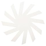 NUOBESTY Professionelle Spiralkorb Nähschablone Aus Langlebigem Acryl Mittlere 12 Zoll Selbstgemacht Vorlage Für Patchwork Korbherstellung Geeignet Für Private Und Gewerbliche Näharbeiten