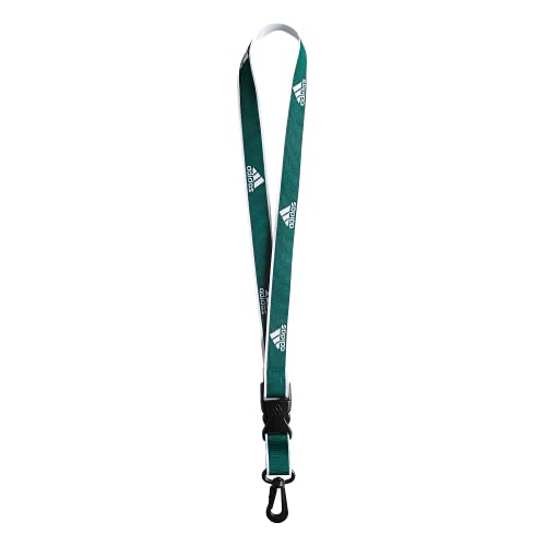 Image of adidas Unisex Adult Lanyard for Keys, ID Badge Holder, Keychain with Breakaway Buckle