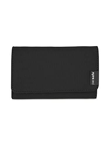 Pacsafe Rfidsafe Lx100 Anti-theft Blocking Travel Wallet, Black