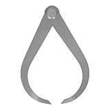 KS Tools 300.1571 Precision Griffon Divider Outer Caliper 3.9 inches (100 mm)