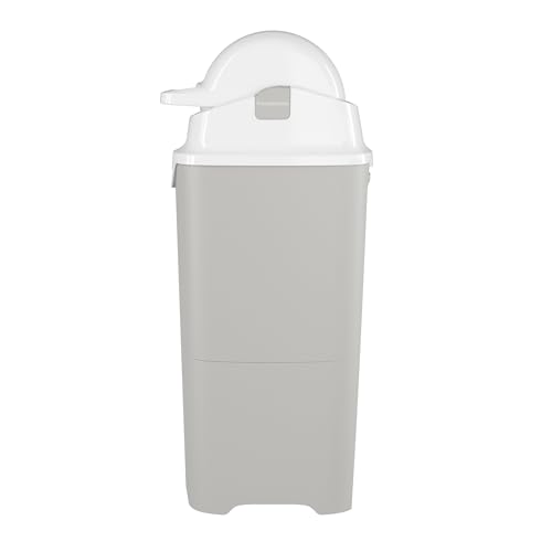 Foundations 9612057 Tall Diaper Pail With Airtight Lid - Durable & Odorless Diaper Disposal, Large Capacity, Holds Up To 60 Newborn Diapers, Refill With Any Bags thumb #4