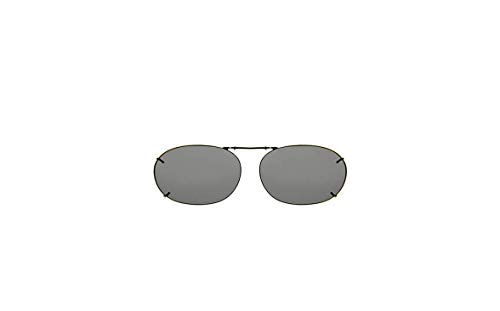 Solar Shield polarized Clipons 52 Rec2 Gray
