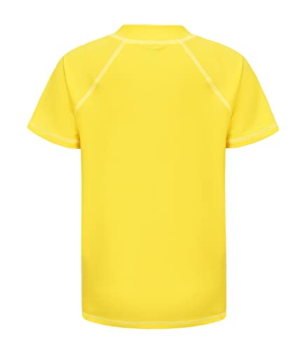 Boys Rash Guard One Piece Swimsuits Short Sleeve Swim Shirt for Kids2
