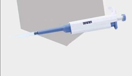 WENWENLEE Laboratory Pipette Adjustable Single Channel Digital micropipette with Pipette tip(5-50ul)