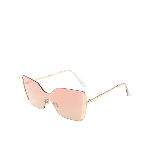 Lunettes de soleil pour femmes verres UV400 monture surdimensionnée carrée