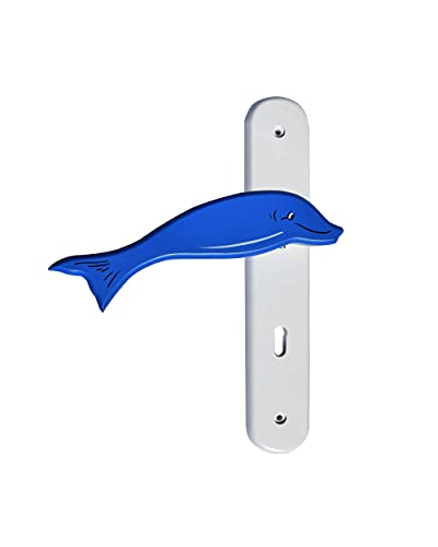 Tirador para puerta dormitorio infantil delfín izquierdo Cover