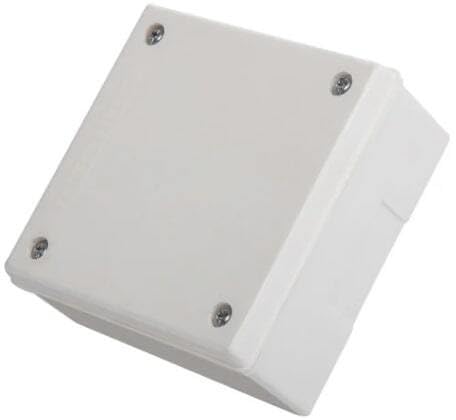 PVC Gang Box, 4 inches x 4 inches x 2 inches (101.6 mm x 101.6 mm x 50.8 mm), White Color-image-45