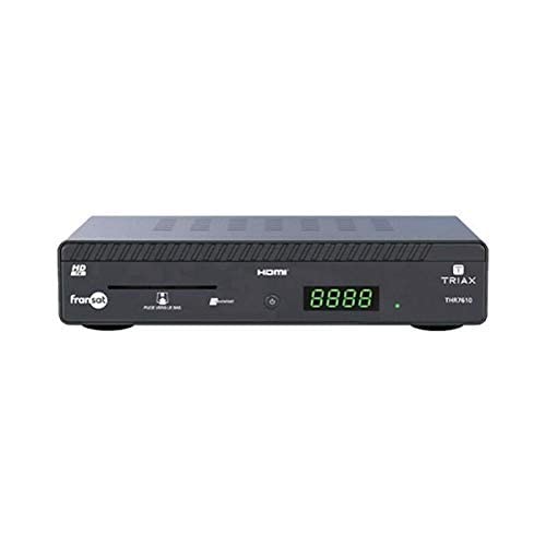 Triax RÉCEPTEUR THR 7610 HD FRANSAT (EUTELSAT 5° Ouest) (Vendu sans Carte)