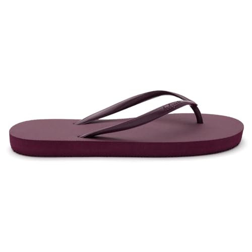 Image of Feelgoodz Women's Slimz Core Natural Rubber Flip Flops