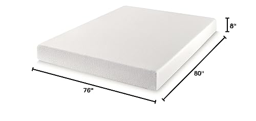 Image of Best Price Mattress 8 Inch King Mattress Bed-In-A-Box, Green Tea Memory Foam