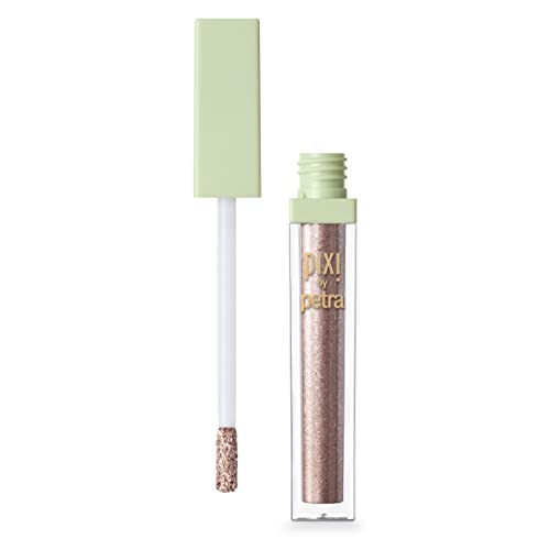 Pixi Beauty Liquid Fairy Lights - Barebrilliance 5G| Light Reflecting Glitter Eyeshadow | Super Sparkles Eyes For Ethereal Look | 0.18 Oz #TOP9
