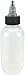 Hobbyland Squeeze Bottles - LDPE Plastic, Natural Boston Round, Black & Natural Twist Caps (4oz, 24/410 Neck, 6 Bottles)