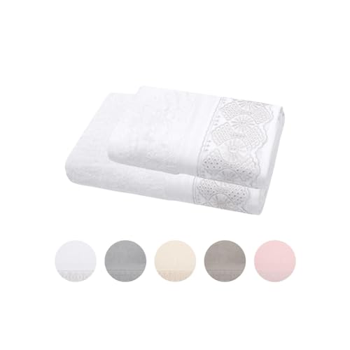 Buettner, Jogo de Toalhas Gigante Roma 2 Pçs Algodão Egípcio Buettner