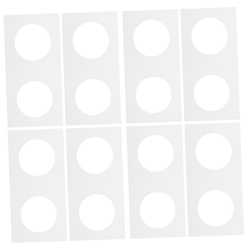Porte-pièces de collection papier 400 pcs avec fenêtres de tailles variées