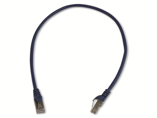Digital Data Patch Cable 0.5 m F/UTP CCA Cat 5e Blue miniatura 3