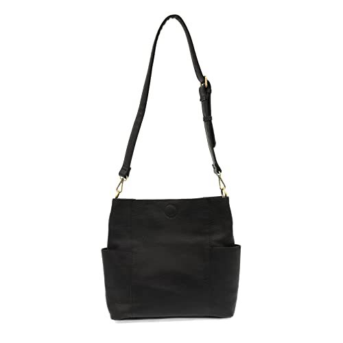 Image of Joy Susan Side-Pocket Bucket Bag: Kayleigh Crossbody